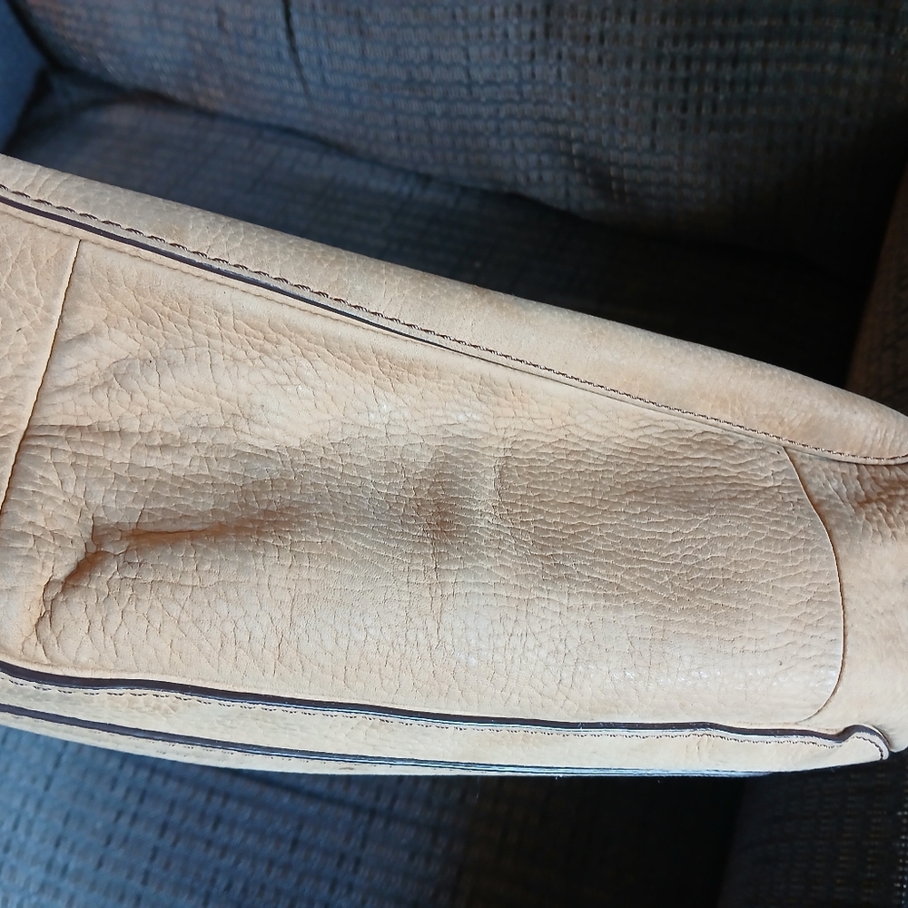Coach Sueded Pebble Leather Bag - Picture 3 of 8